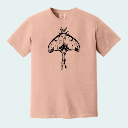 Luna Moth (Limited Edition for October) Unisex Comfort Color Tee