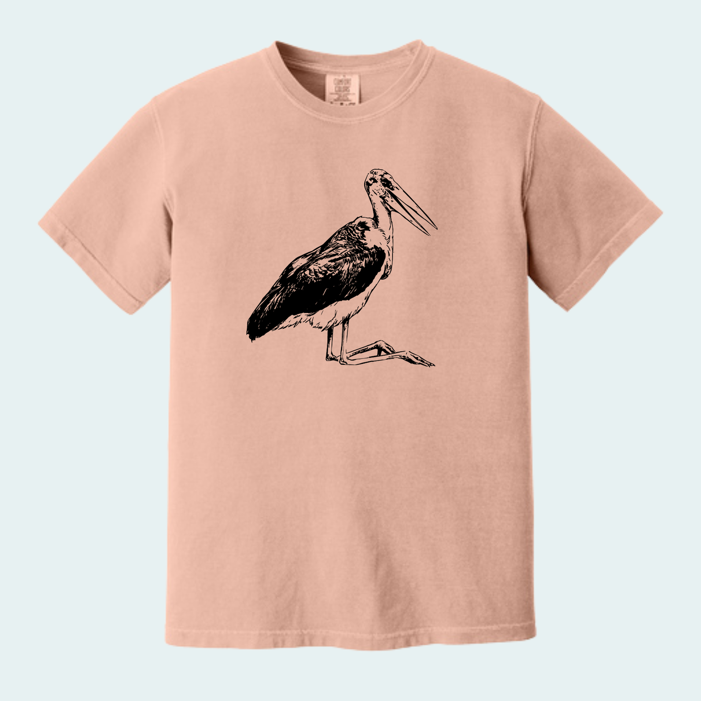 Marabou Stork (Limited Edition for August) Unisex Comfort Color Tee