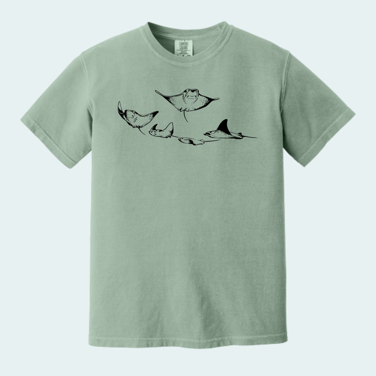 Cownose Rays (Limited Edition for October) Unisex Comfort Color Tee