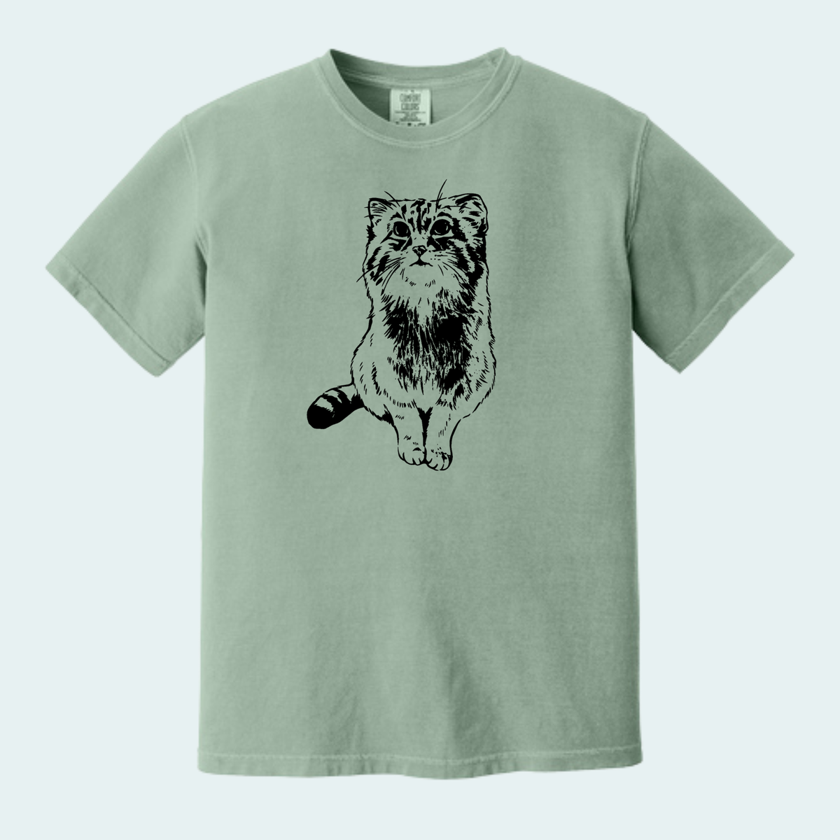 Pallas Cat (Limited Edition for October) Unisex Comfort Color Tee