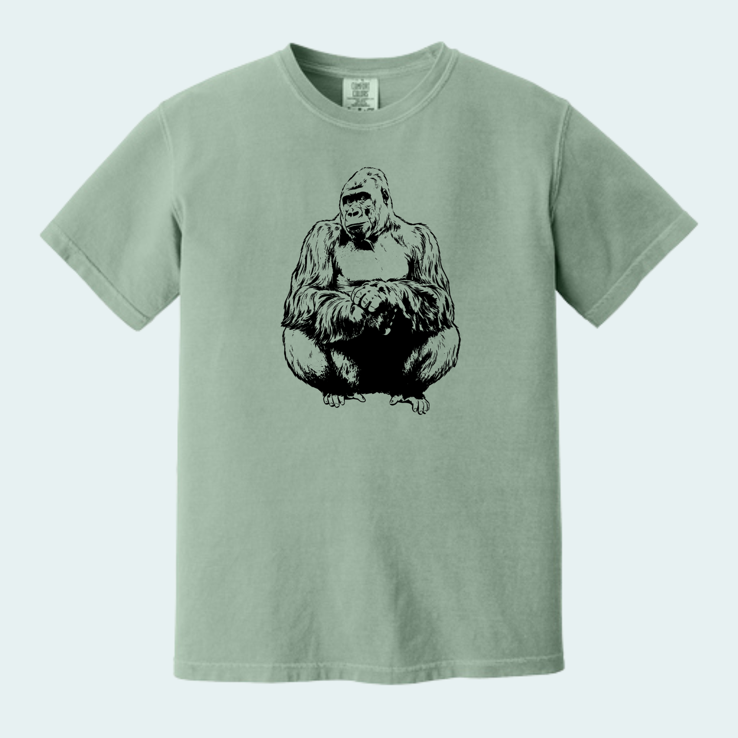 Western lowland Gorilla (Limited Edition for September) Unisex Comfort Color Tee