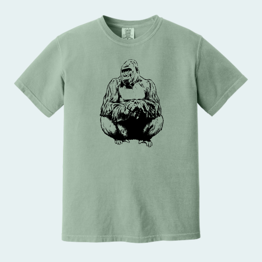Western lowland Gorilla (Limited Edition for September) Unisex Comfort Color Tee