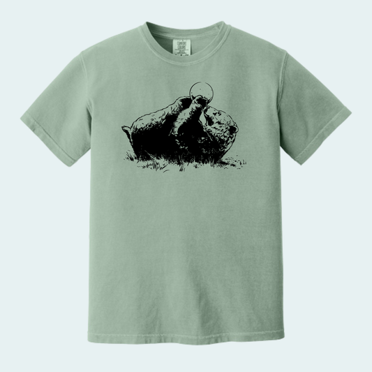 Bear - Umigomi Enrichment Project Fundraiser (Limited Edition for October) Unisex Comfort Color Tee