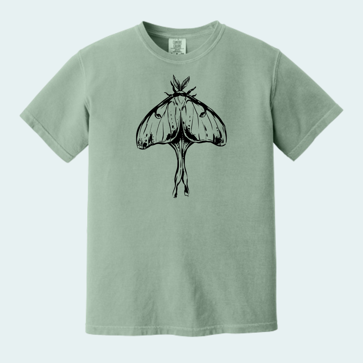 Luna Moth (Limited Edition for October) Unisex Comfort Color Tee