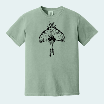 Luna Moth (Limited Edition for October) Unisex Comfort Color Tee