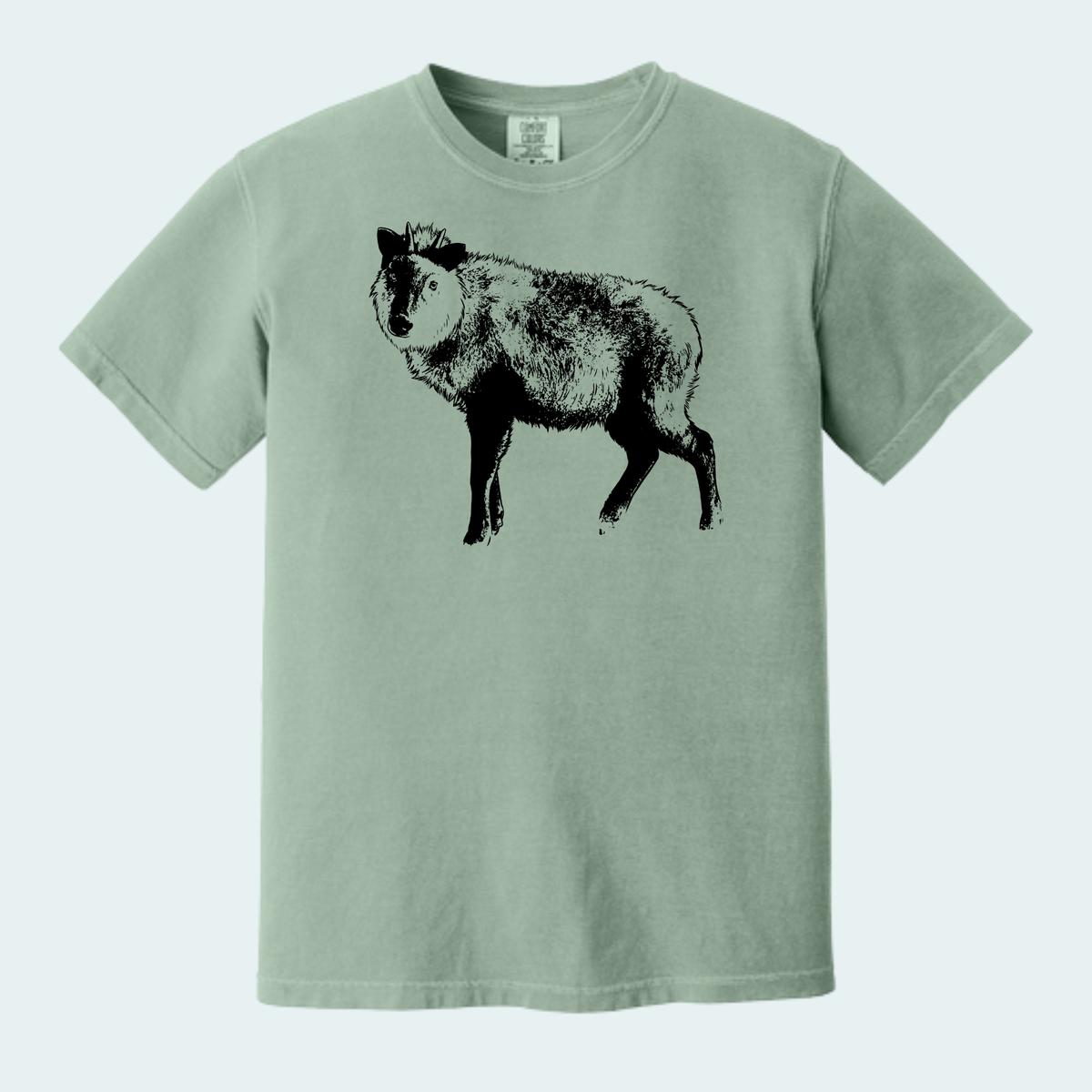 Japanese Serow (Limited Edition for October) Unisex Comfort Color Tee