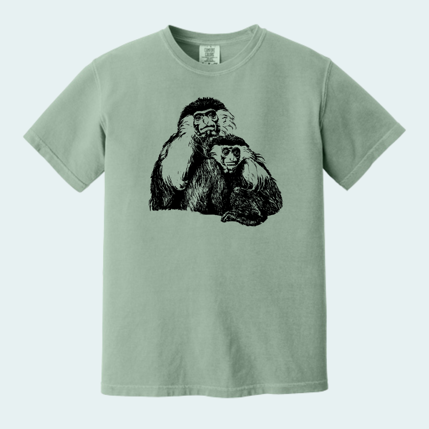 Angolan Colobus Fundraiser (Limited Edition for August) Unisex Comfort Color Tee
