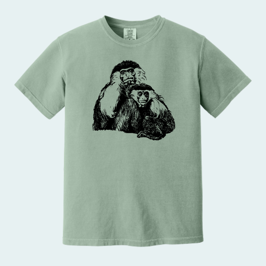 Angolan Colobus Fundraiser (Limited Edition for August) Unisex Comfort Color Tee