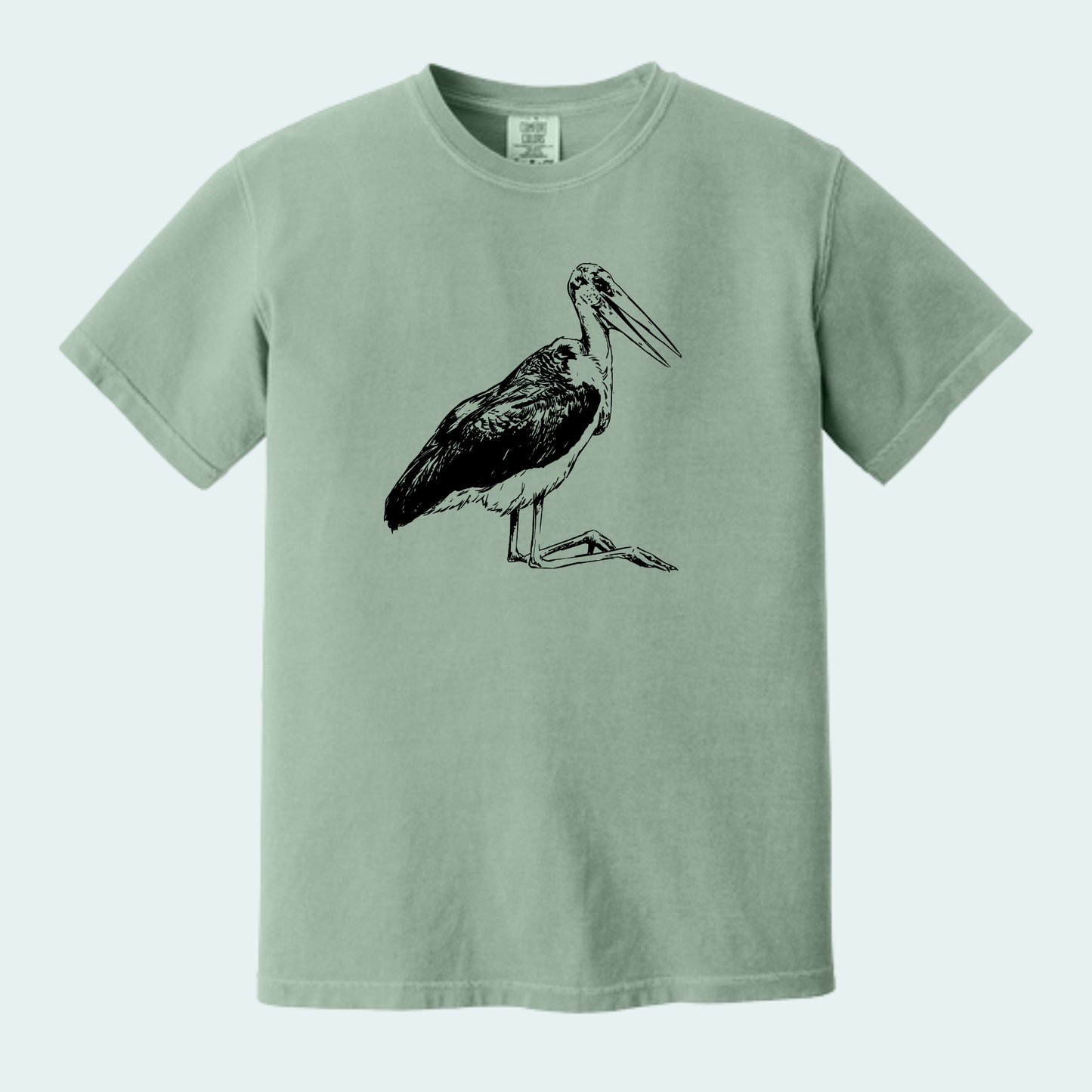 Marabou Stork (Limited Edition for August) Unisex Comfort Color Tee