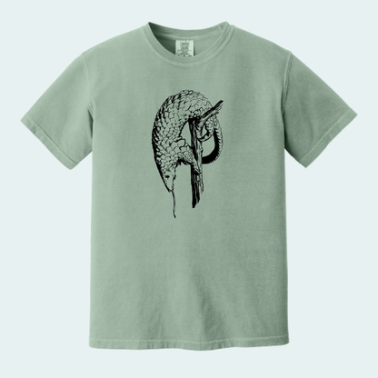 Pangolin (Limited Edition for August) Unisex Comfort Color Tee