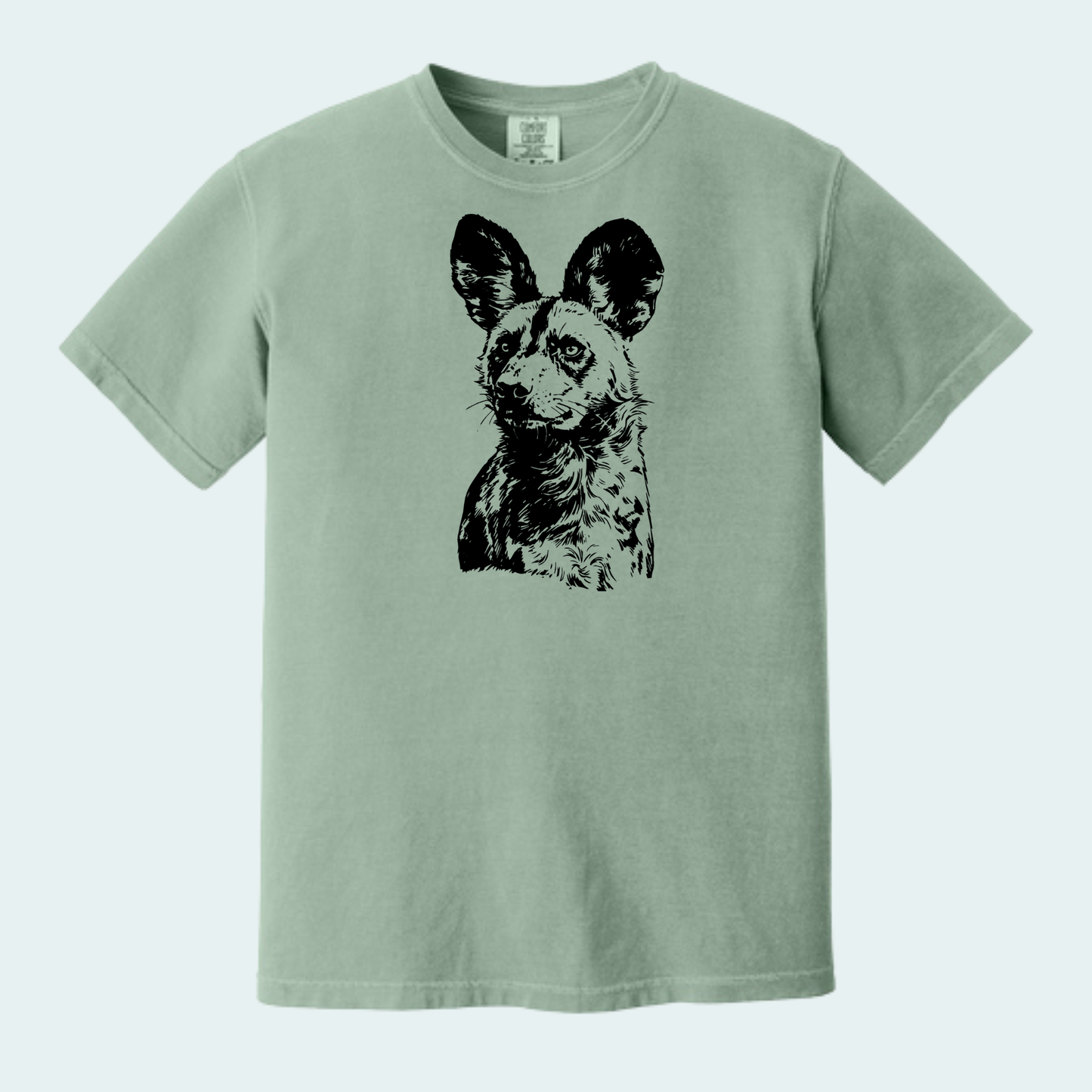 Kalahari African Wild Dog Conservation Trust Fundraiser (Limited Edition for September) Unisex Comfort Color Tee