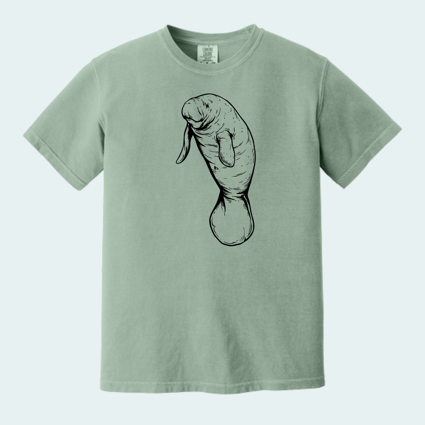Manatee (Limited Edition for September) Unisex Comfort Color Tee