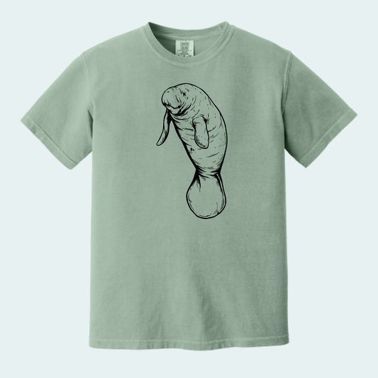 Manatee (Limited Edition for September) Unisex Comfort Color Tee