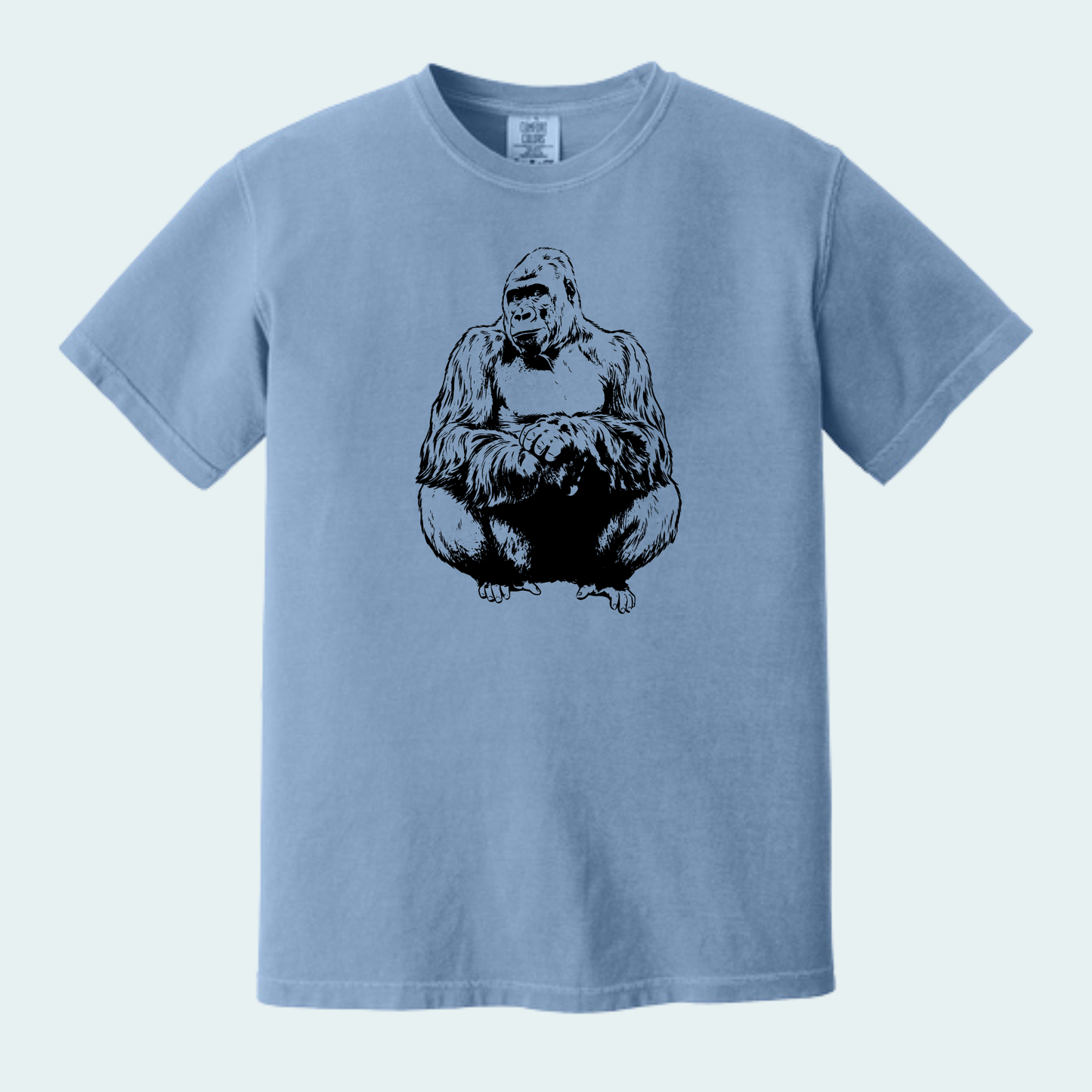 Western lowland Gorilla (Limited Edition for September) Unisex Comfort Color Tee