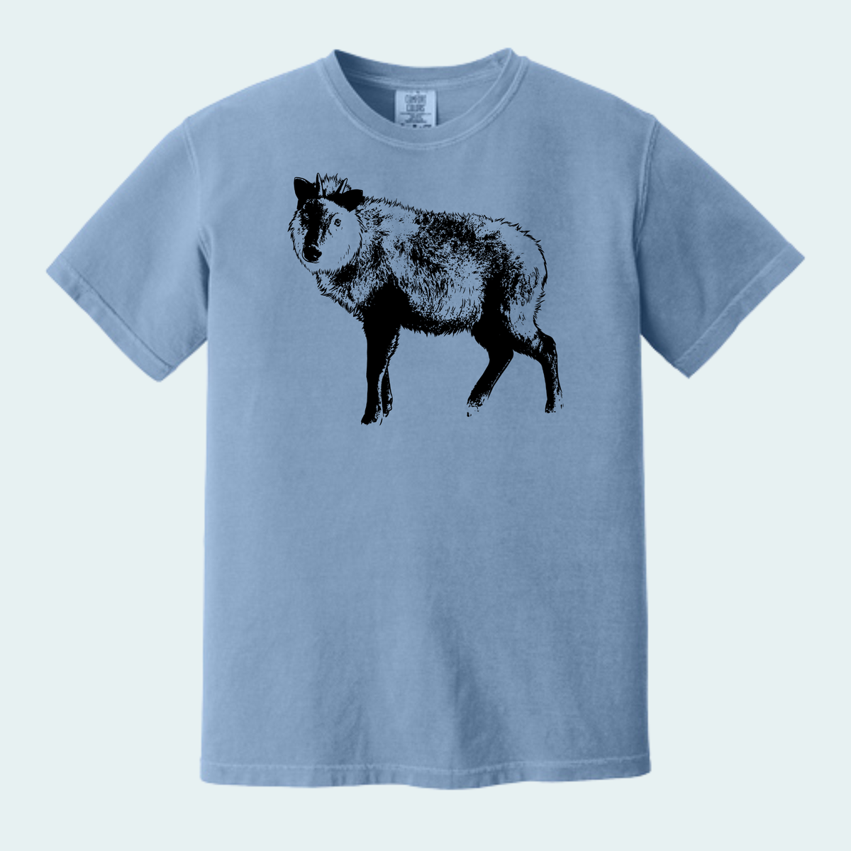 Japanese Serow (Limited Edition for October) Unisex Comfort Color Tee