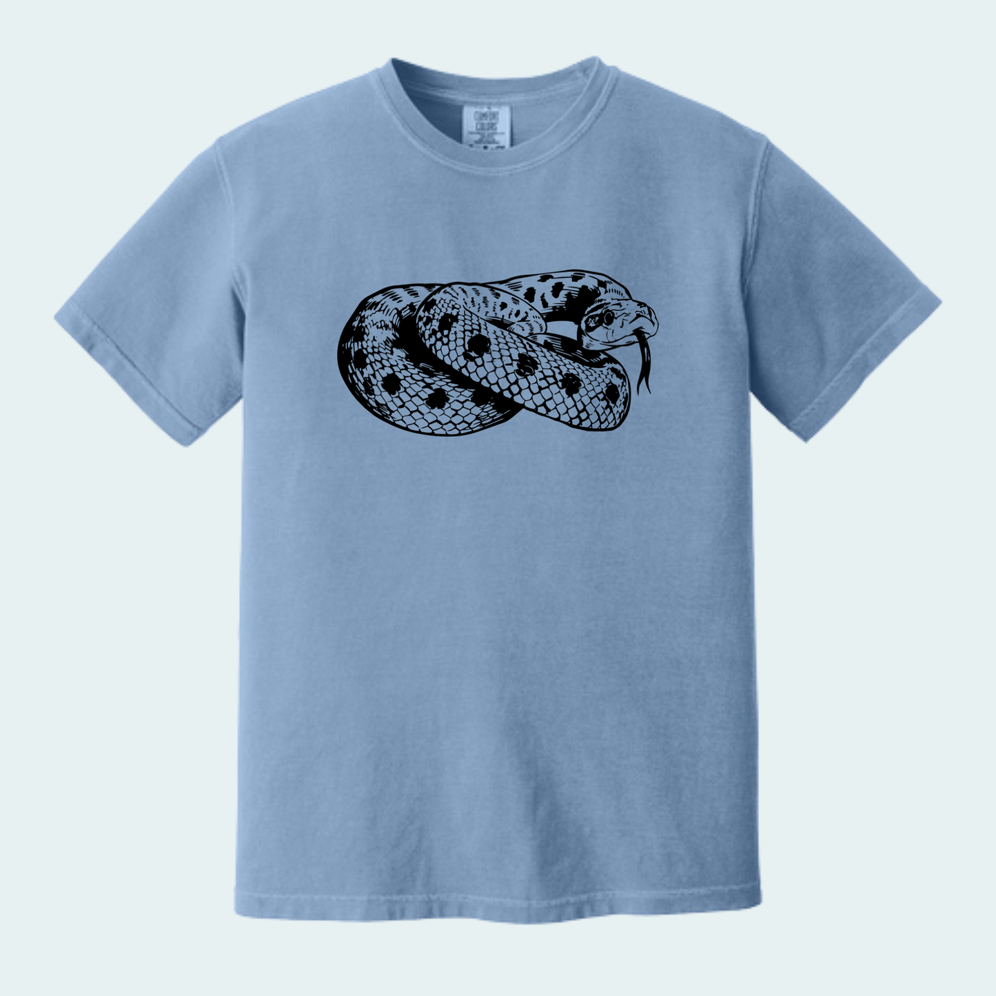 Western Hognose Snake (Limited Edition for August) Unisex Comfort Color Tee