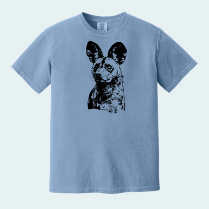 Kalahari African Wild Dog Conservation Trust Fundraiser (Limited Edition for September) Unisex Comfort Color Tee