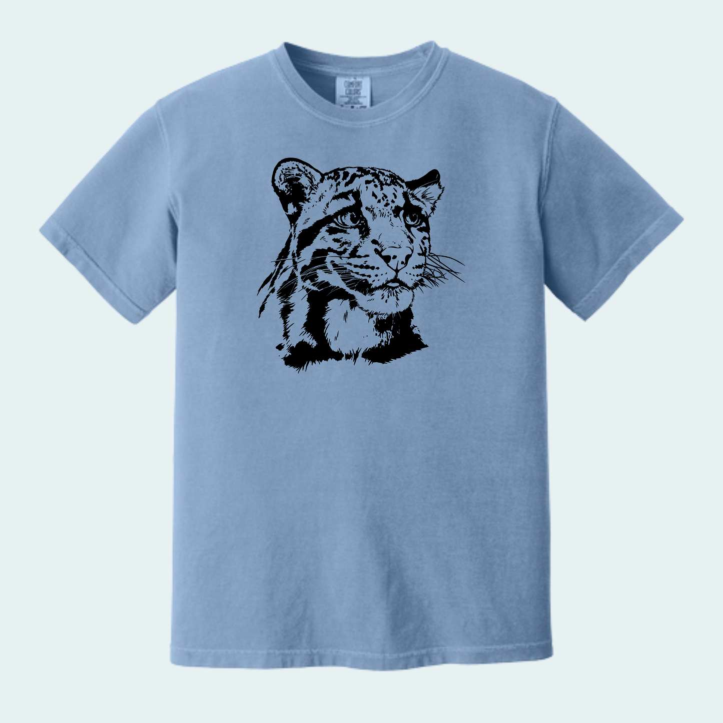 Clouded Leopard (Limited Edition for September) Unisex Comfort Color Tee