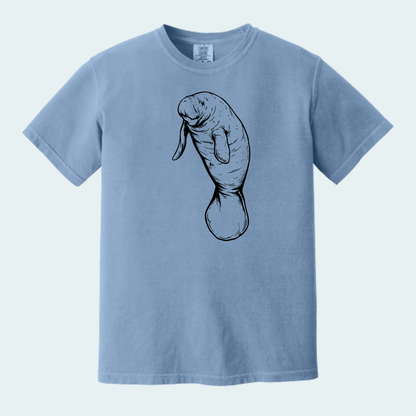 Manatee (Limited Edition for September) Unisex Comfort Color Tee