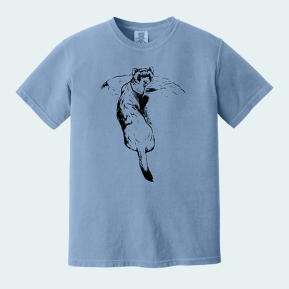 Black Footed Ferret (Limited Edition for September) Unisex Comfort Color Tee