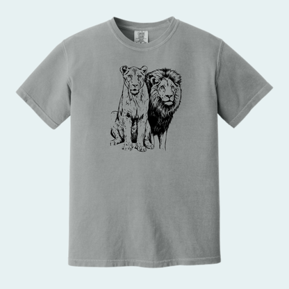 Lions (Limited Edition for August) Unisex Comfort Color Tee