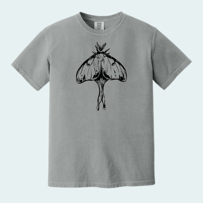Luna Moth (Limited Edition for October) Unisex Comfort Color Tee