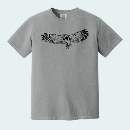 Verreaux's Eagle Owl (Limited Edition for August) Unisex Comfort Color Tee