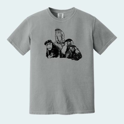 Colobus Mixed Species Fundraiser (Limited Edition for August) Unisex Comfort Color Tee