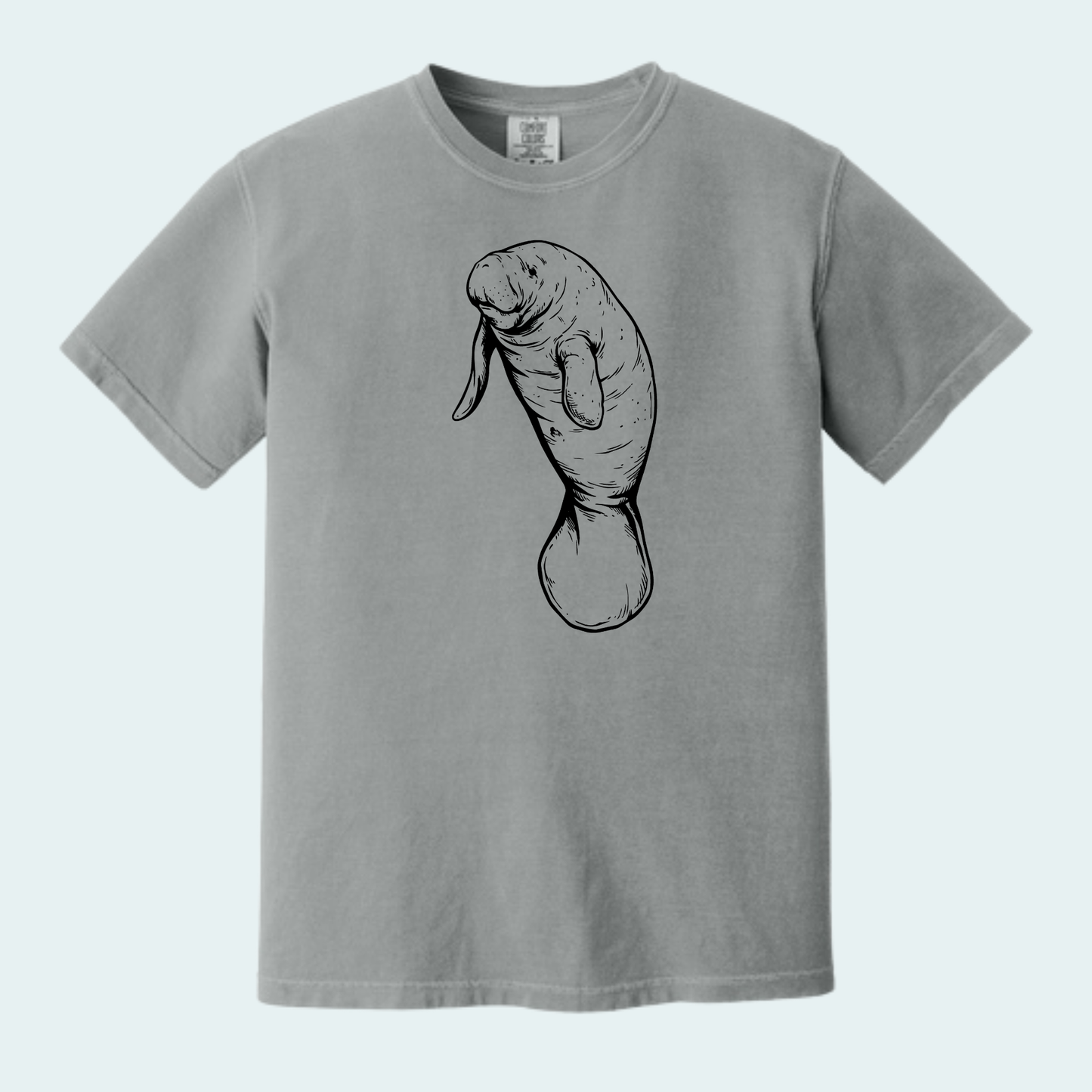 Manatee (Limited Edition for September) Unisex Comfort Color Tee