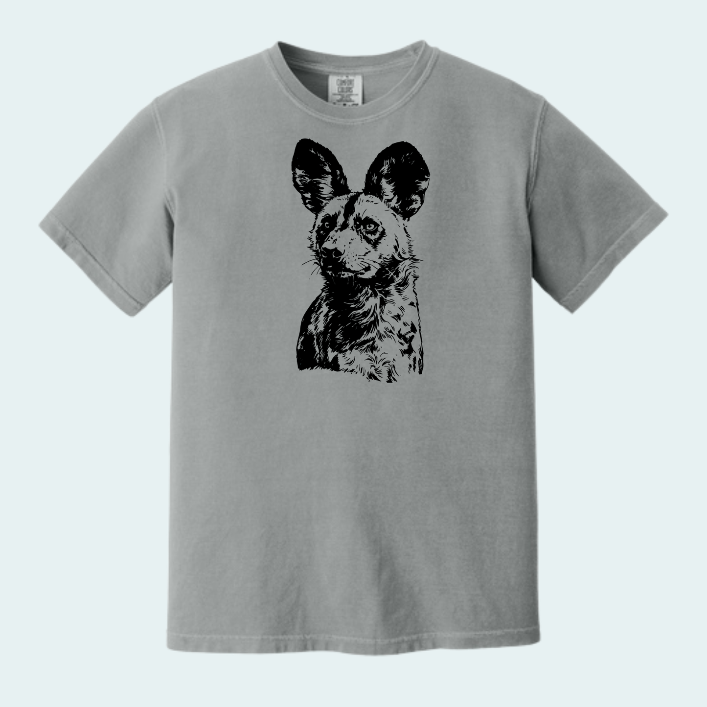 Kalahari African Wild Dog Conservation Trust Fundraiser (Limited Edition for September) Unisex Comfort Color Tee