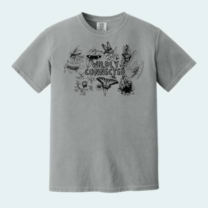 Wildly Connected - Pollinator Partnership Fundraiser (Limited Edition for October) Unisex Comfort Color Tee