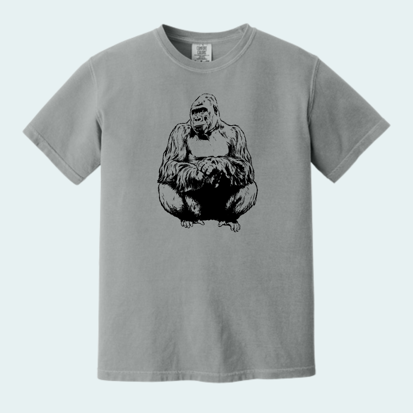 Western lowland Gorilla (Limited Edition for September) Unisex Comfort Color Tee