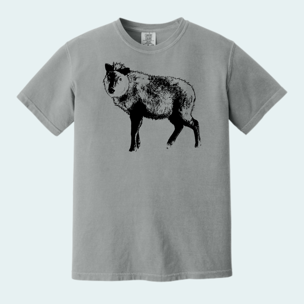 Japanese Serow (Limited Edition for October) Unisex Comfort Color Tee