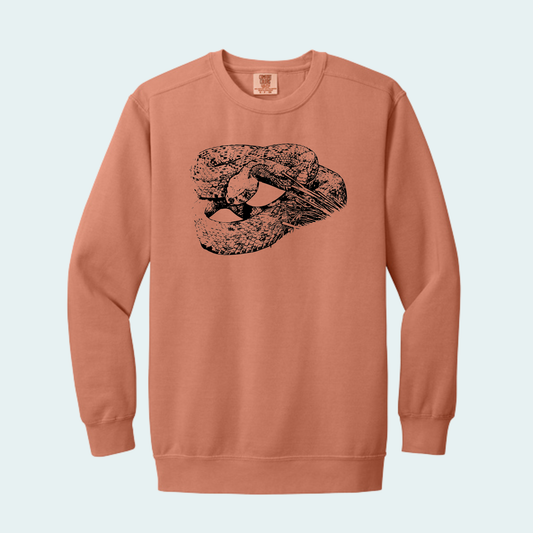 Western Diamondback Rattlesnake (Limited Edition for July) Comfort Color Crewneck