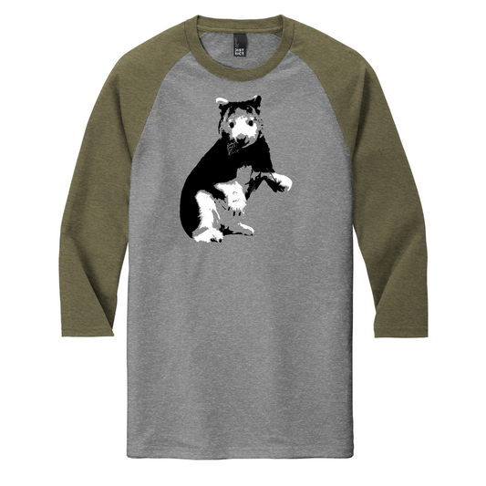 Tree Kangaroo - 3/4-Sleeve Raglan Tee (LIMITED EDITION)