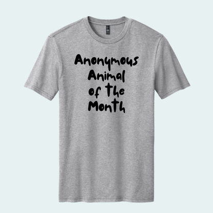 Anonymous Animal of the Month Unisex Tee