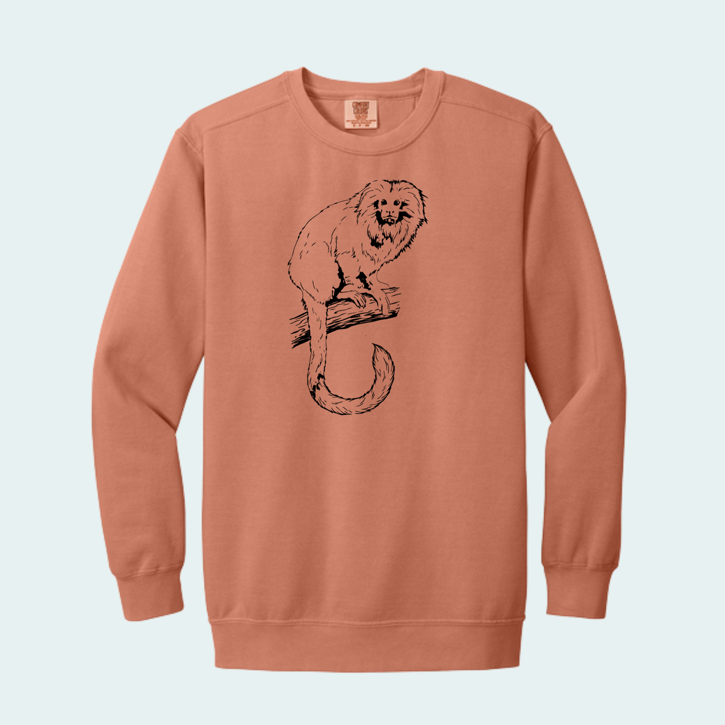 Golden Lion Tamarin (Limited Edition for July) Comfort Color Crewneck