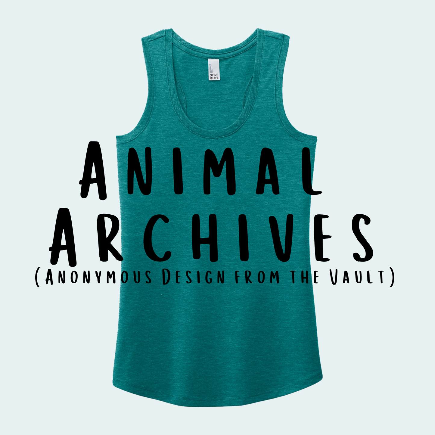 Animal Archives (Anonymous Design from the Vault) Women's Tank