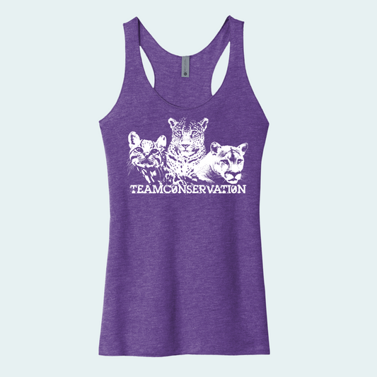 3 Cats Team Conservation - Women's Tank