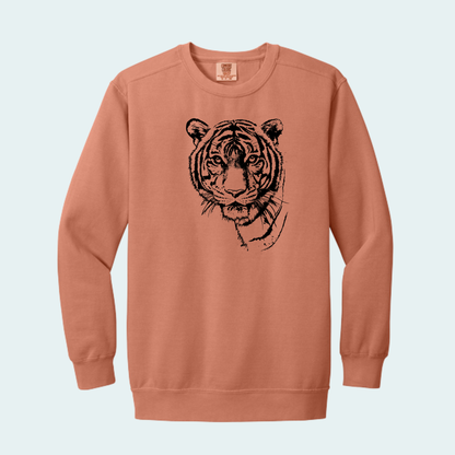 Malayan Tiger (Limited Edition for July) Comfort Color Crewneck