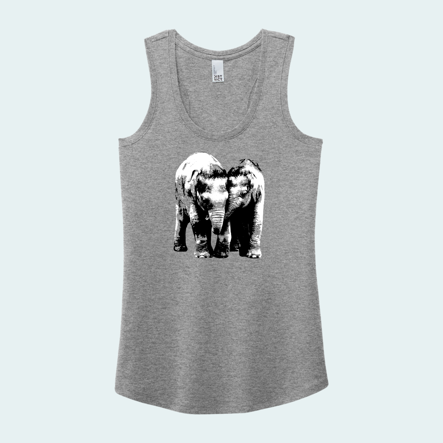 Baby Elephants (Limited Edition for January) Women's Tank