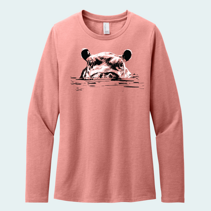 Hippo (Limited Edition) Women’s Long Sleeve Tee