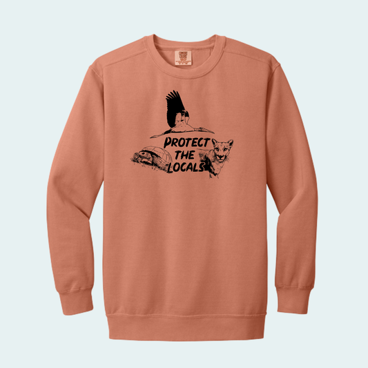 Protect the Locals Fundraiser (Limited Edition for July) Comfort Color Crewneck