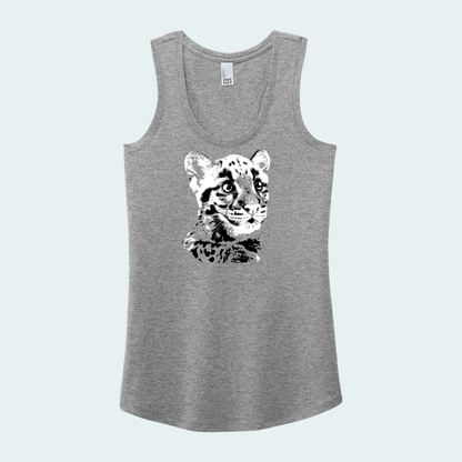 Clouded Leopard Cub (Limited Edition for January) Women's Tank