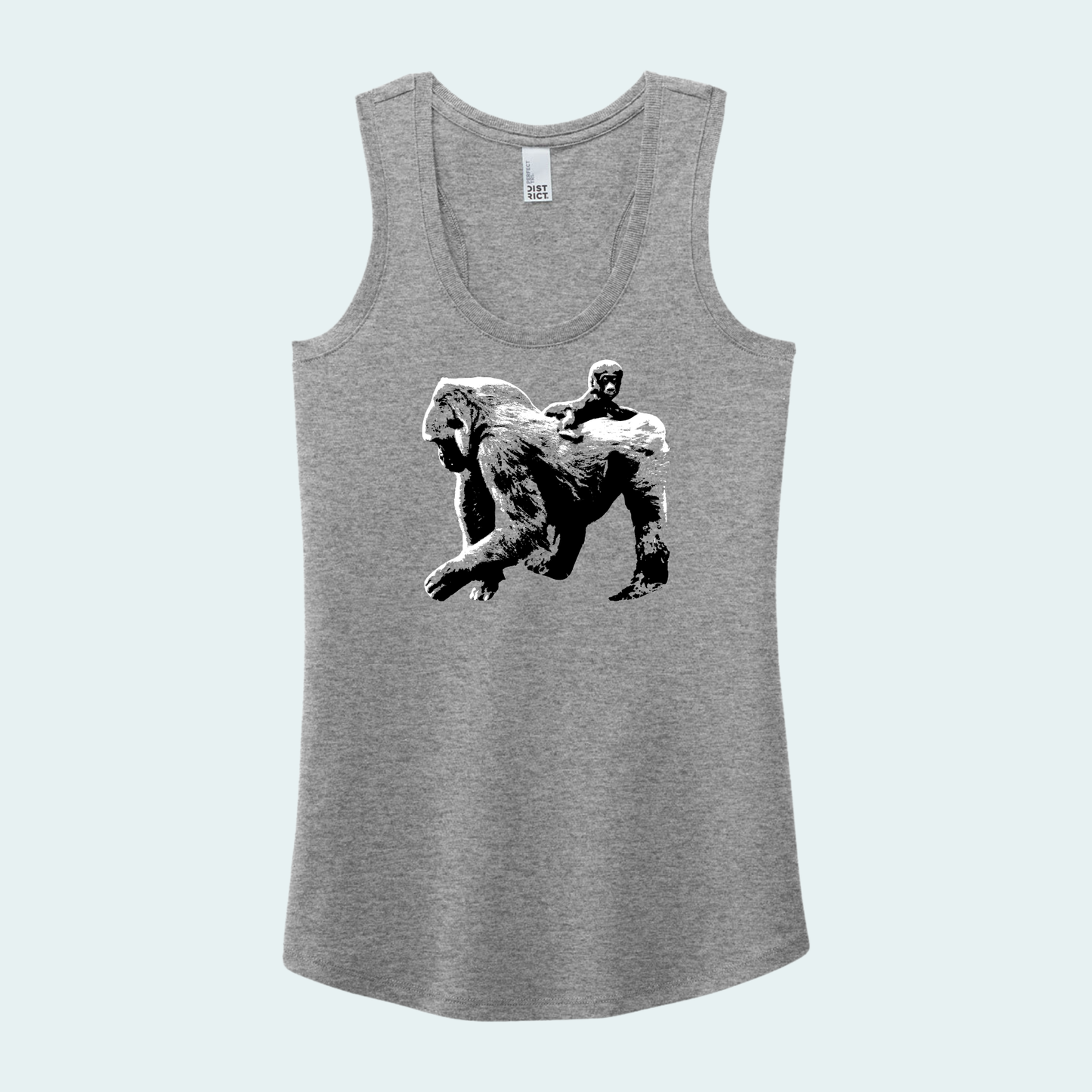 Gorilla with Baby (Limited Edition for January) Women's Tank