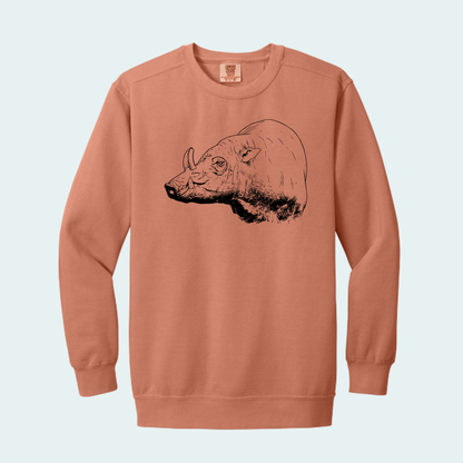 Babirusa (Limited Edition for July) Comfort Color Crewneck