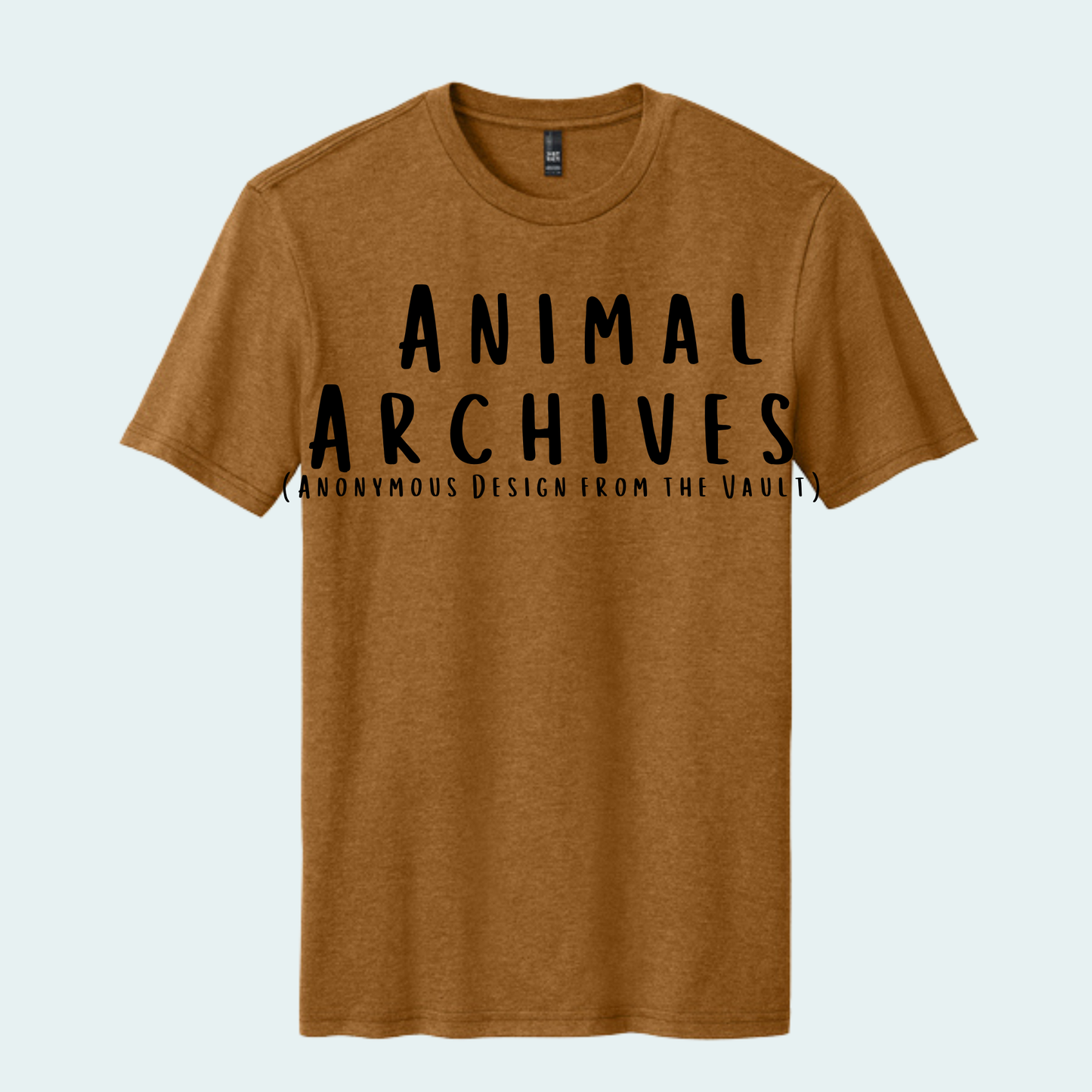 Animal Archives (Anonymous Design from the Vault) Unisex Tee