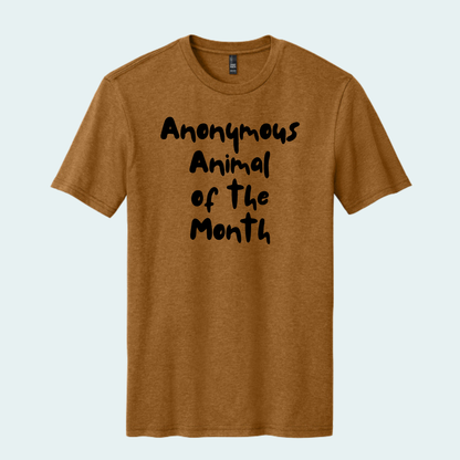 Anonymous Animal of the Month Unisex Tee