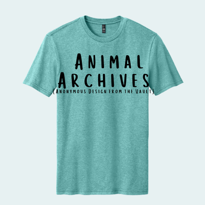 Animal Archives (Anonymous Design from the Vault) Unisex Tee