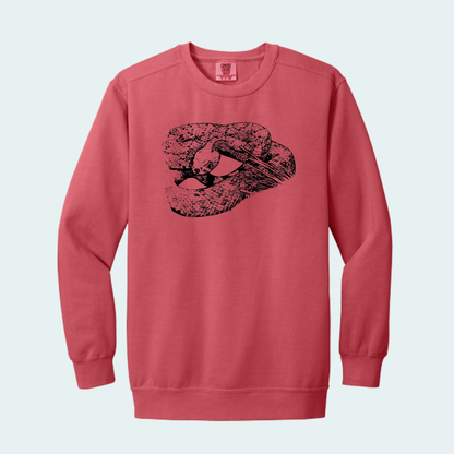 Western Diamondback Rattlesnake (Limited Edition for July) Comfort Color Crewneck